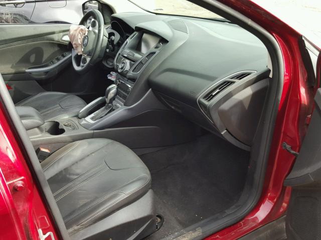 1FADP3J2XEL153771 - 2014 FORD FOCUS TITA RED photo 5