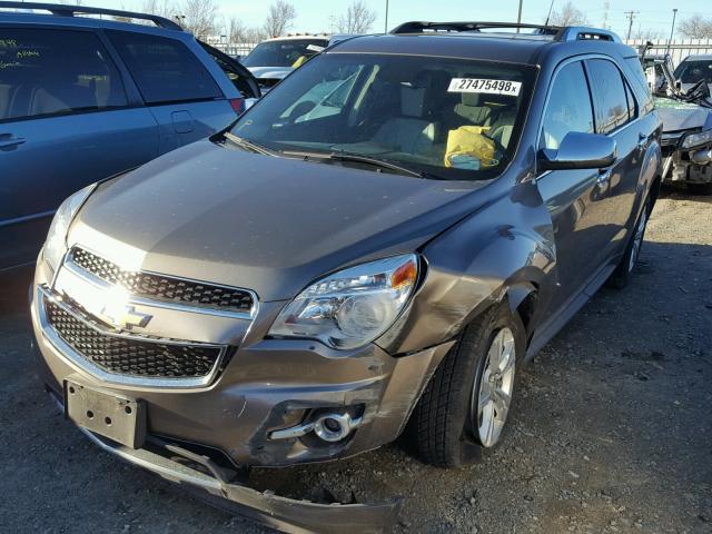 2GNFLFE53C6301079 - 2012 CHEVROLET EQUINOX LT GOLD photo 2