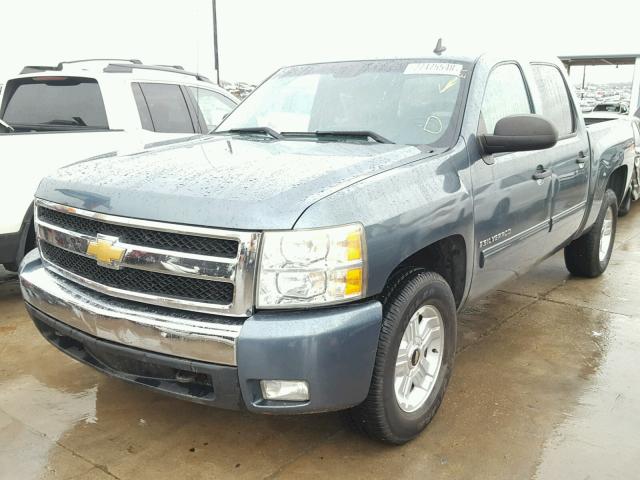 3GCEK23M49G110424 - 2009 CHEVROLET SILVERADO TEAL photo 2