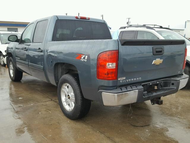 3GCEK23M49G110424 - 2009 CHEVROLET SILVERADO TEAL photo 3