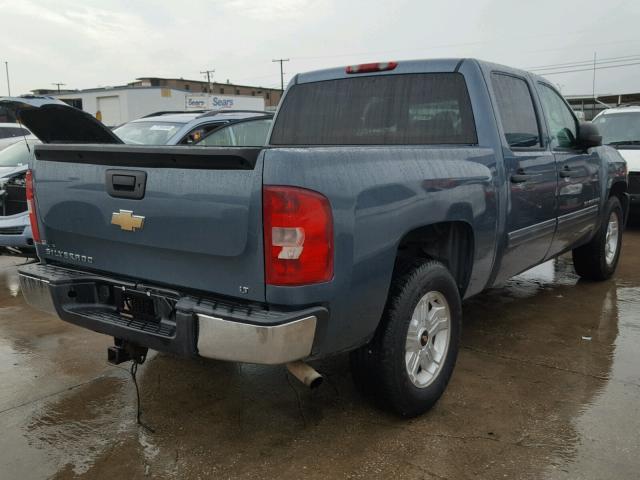 3GCEK23M49G110424 - 2009 CHEVROLET SILVERADO TEAL photo 4