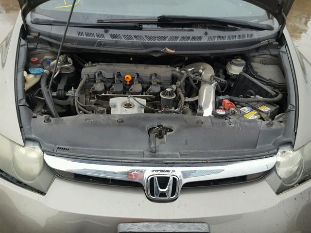 1HGFA16586L130052 - 2006 HONDA CIVIC LX TAN photo 7