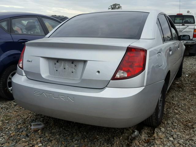 1G8AF52F95Z116943 - 2005 SATURN ION LEVEL SILVER photo 4