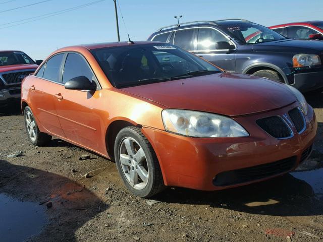 1G2ZH528254144816 - 2005 PONTIAC G6 GT ORANGE photo 1