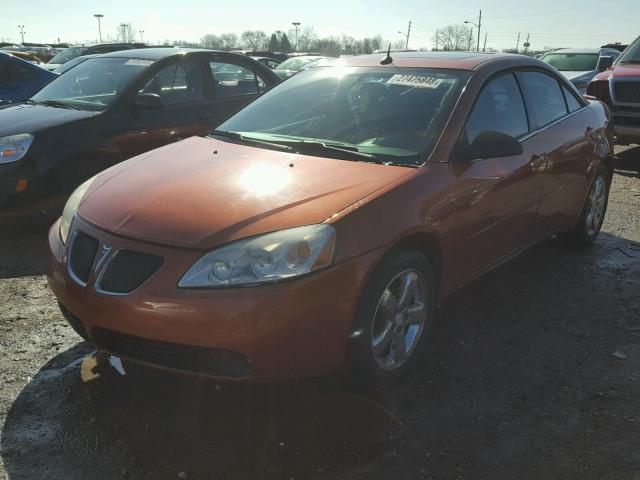 1G2ZH528254144816 - 2005 PONTIAC G6 GT ORANGE photo 2