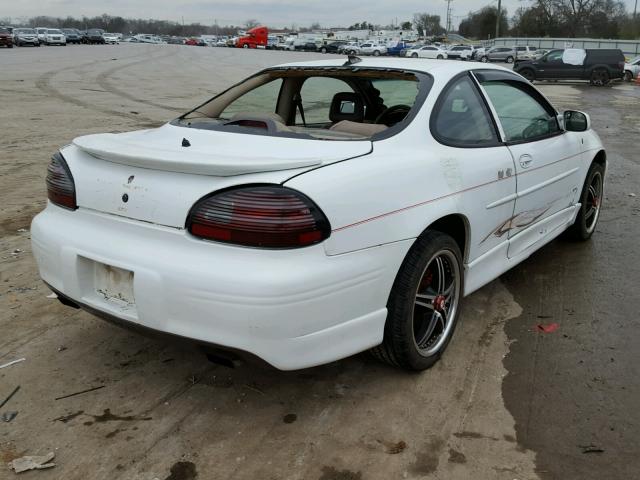 1G2WP121XVF354604 - 1997 PONTIAC GRAND PRIX WHITE photo 4