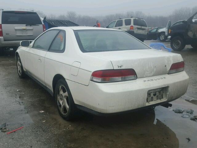 JHMBB6245XC009757 - 1999 HONDA PRELUDE WHITE photo 3