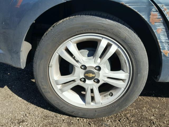 KL1TD5DEXAB116548 - 2010 CHEVROLET AVEO LS 蓝色 照片 9