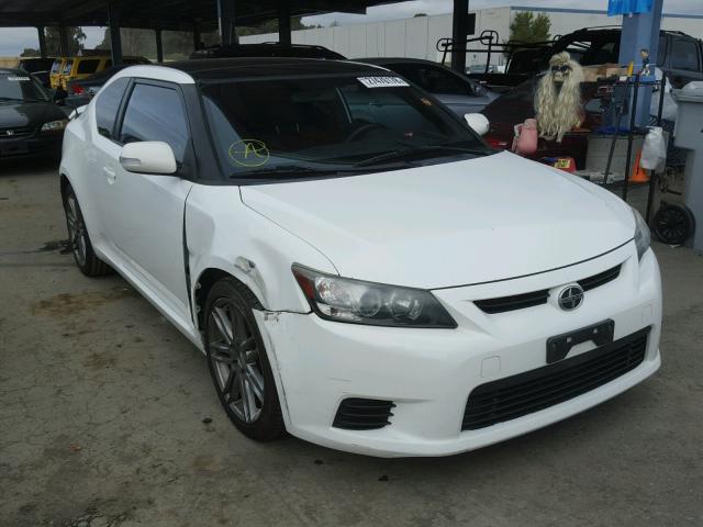 JTKJF5C77B3012584 - 2011 TOYOTA SCION TC WHITE photo 1