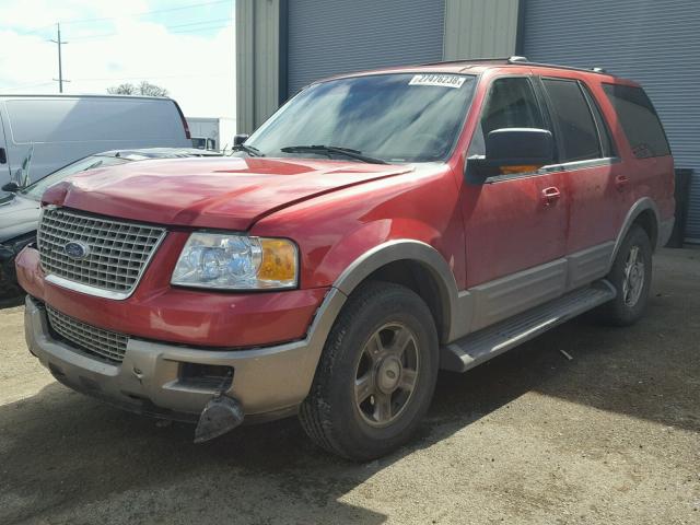 1FMFU18L63LA94063 - 2003 FORD EXPEDITION RED photo 2