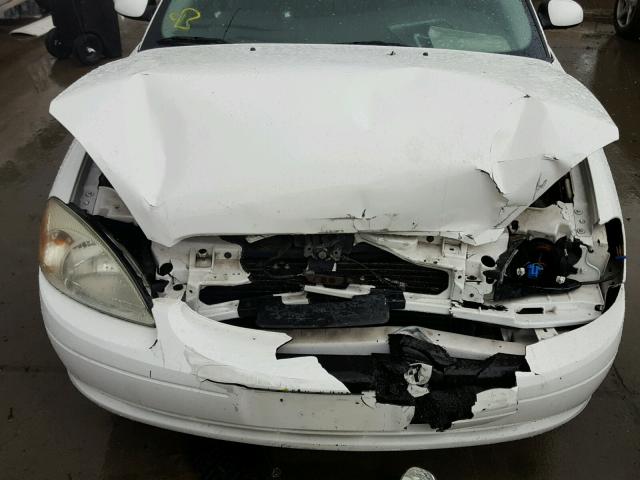 1FAFP55U03G267607 - 2003 FORD TAURUS SES WHITE photo 7