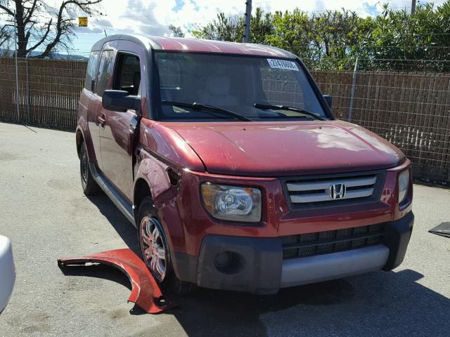 5J6YH28707L016131 - 2007 HONDA ELEMENT EX MAROON photo 1