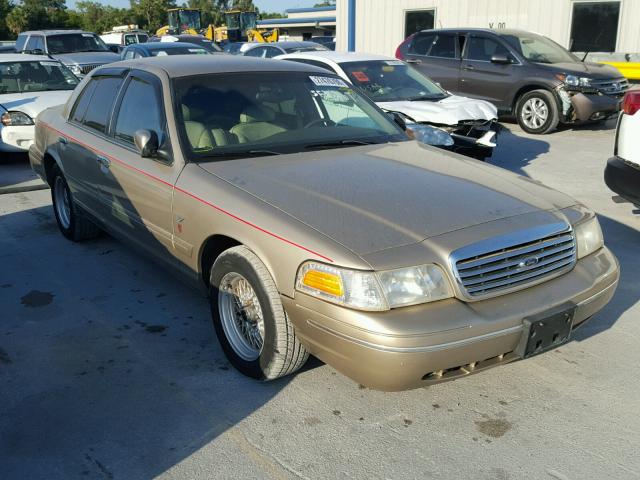 2FAFP74W0XX188744 - 1999 FORD CROWN VICT BEIGE photo 1