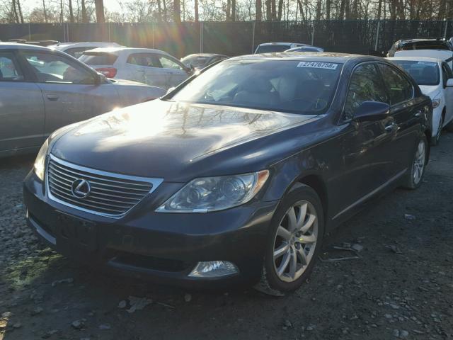 JTHBL46F085075054 - 2008 LEXUS LS 460 BLACK photo 2