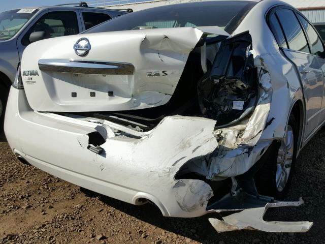 1N4AL2AP9AN502390 - 2010 NISSAN ALTIMA BAS WHITE photo 9