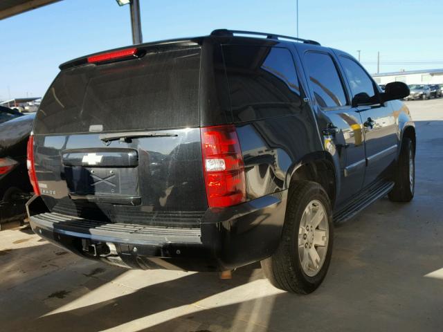 1GNFC13JX7J246495 - 2007 CHEVROLET TAHOE C150 BLACK photo 4