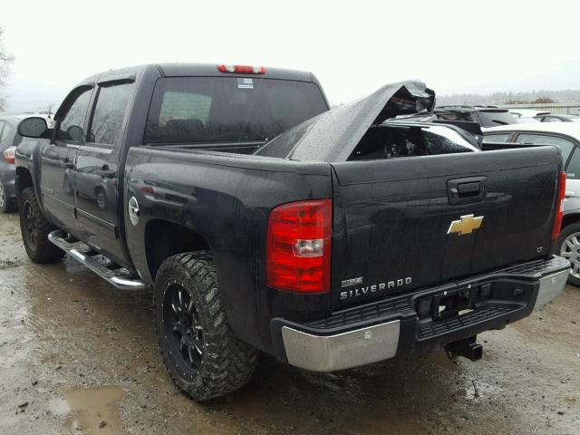 3GCEK13359G216270 - 2009 CHEVROLET SILVERADO BLACK photo 3