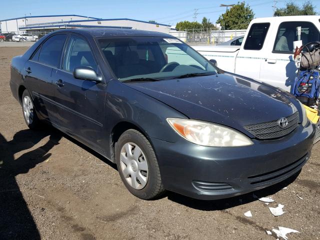 4T1BE32K22U576156 - 2002 TOYOTA CAMRY LE BLUE photo 1