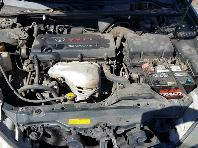4T1BE32K22U576156 - 2002 TOYOTA CAMRY LE BLUE photo 7