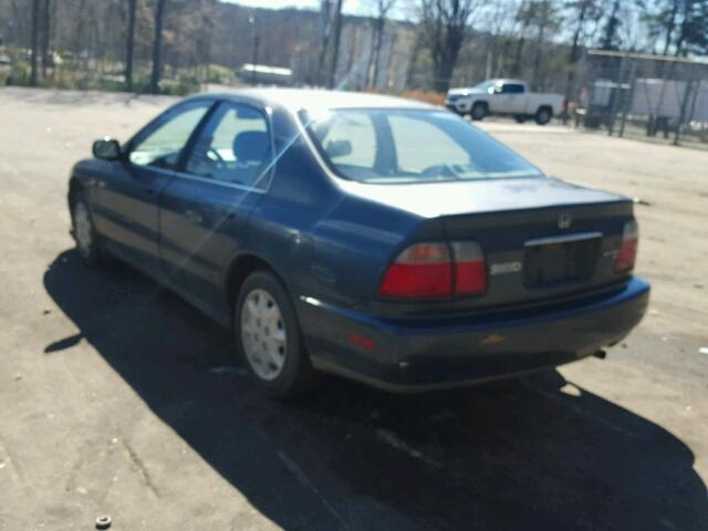 1HGCD5633VA101200 - 1997 HONDA ACCORD LX BLUE photo 3