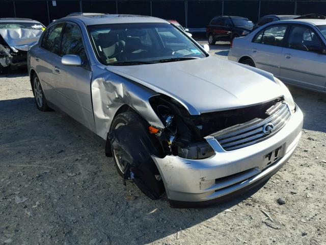 JNKCV51F94M715385 - 2004 INFINITI G35 SILVER photo 1