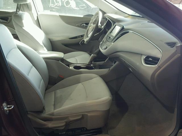 1G1ZB5ST4GF235524 - 2016 CHEVROLET MALIBU LS ბურგუნდია ფოტო 5