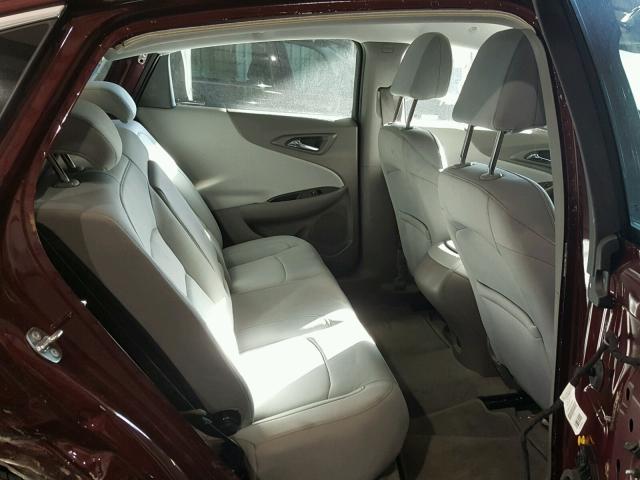 1G1ZB5ST4GF235524 - 2016 CHEVROLET MALIBU LS ბურგუნდია ფოტო 6