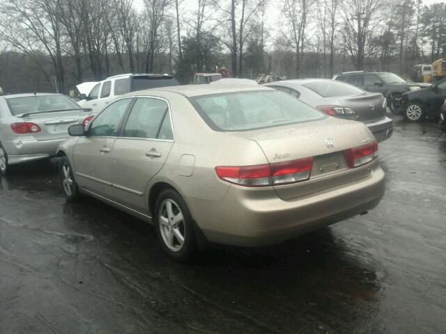 1HGCM56613A024995 - 2003 HONDA ACCORD EX TAN photo 3