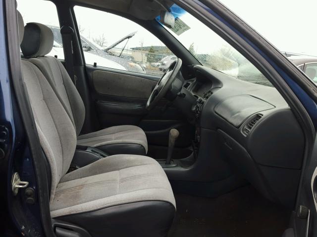 1Y1SK5265VZ449903 - 1997 GEO PRIZM BASE BLUE photo 5