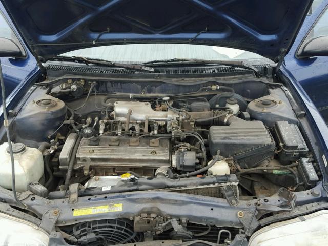 1Y1SK5265VZ449903 - 1997 GEO PRIZM BASE BLUE photo 7