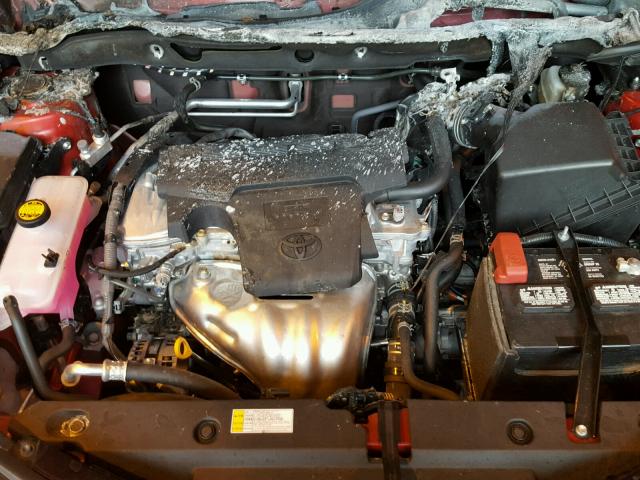 2T3RFREV9HW681362 - 2017 TOYOTA RAV4 XLE RED photo 7