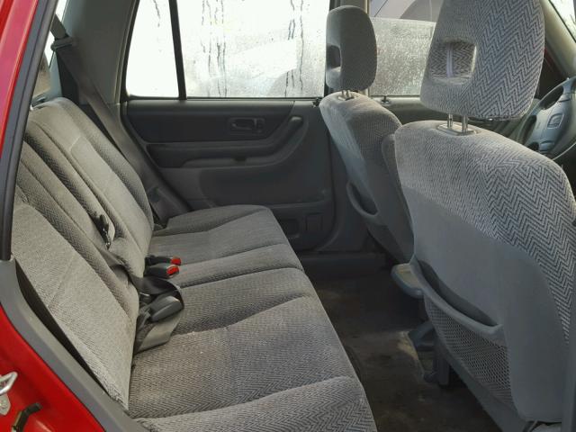 JHLRD2845WC012444 - 1998 HONDA CR-V LX RED photo 6