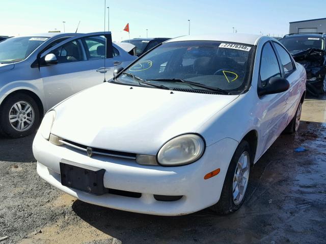 1P3ES46CXYD614762 - 2000 PLYMOUTH NEON BASE 白色 照片 2