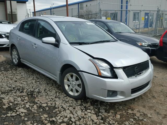 3N1AB6AP0BL661176 - 2011 NISSAN SENTRA 2.0 SILVER photo 1