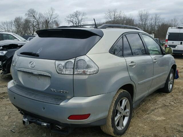 JTJHW31U960026008 - 2006 LEXUS RX 400 SILVER photo 4