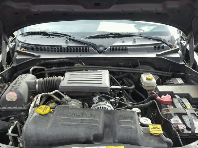 1D4HS58N13F569275 - 2003 DODGE DURANGO SL GRAY photo 7