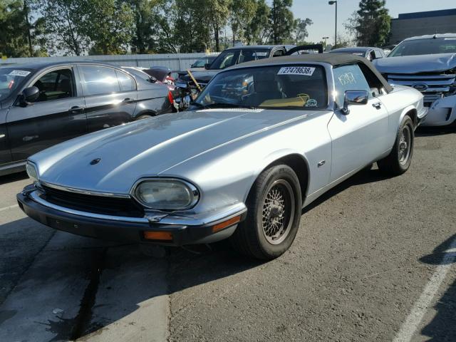 SAJNW4848NC180578 - 1992 JAGUAR XJS BLUE photo 2