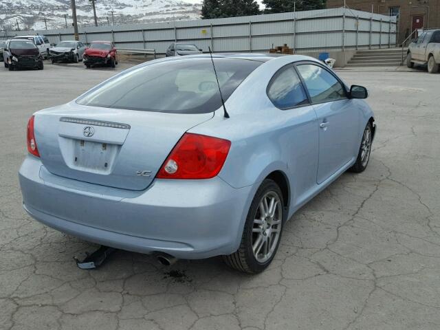 JTKDE177360085297 - 2006 TOYOTA SCION TC 蓝色 照片 4