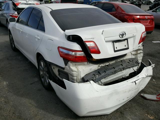 JTNBE46K873113208 - 2007 TOYOTA CAMRY NEW WHITE photo 3