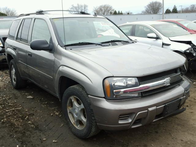 1GNDT13S172247397 - 2007 CHEVROLET TRAILBLAZE GRAY photo 1