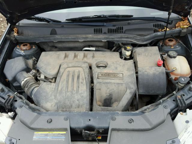 1G1AK58F887102615 - 2008 CHEVROLET COBALT LS GRAY photo 7