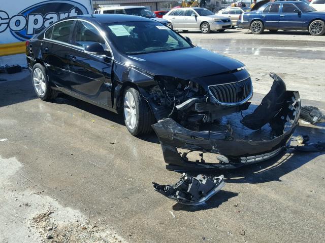 2G4GK5EX3E9220236 - 2014 BUICK REGAL შავი ფოტო 1