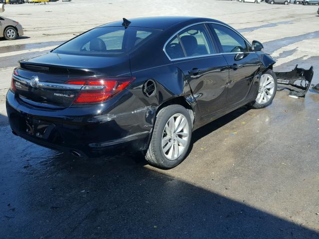 2G4GK5EX3E9220236 - 2014 BUICK REGAL შავი ფოტო 4