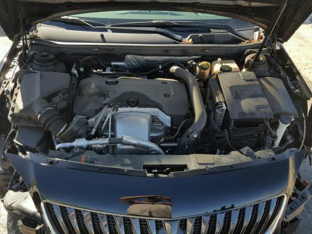 2G4GK5EX3E9220236 - 2014 BUICK REGAL შავი ფოტო 7