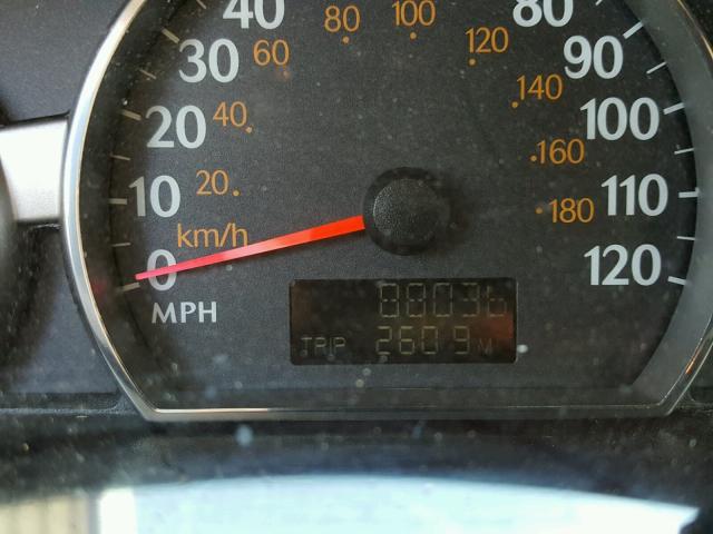 1G8AN15F17Z149784 - 2007 SATURN ION LEVEL RED photo 8