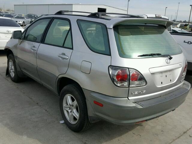 JTJHF10UX10183948 - 2001 LEXUS RX 300 SILVER photo 3