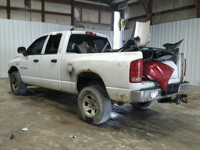 1D7HU18N83S277491 - 2003 DODGE RAM 1500 S WHITE photo 3