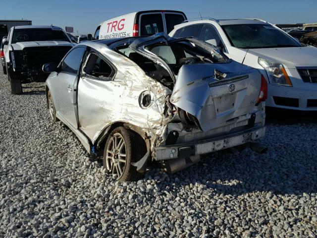 JTKDE177760108127 - 2006 TOYOTA SCION TC 银色 照片 3