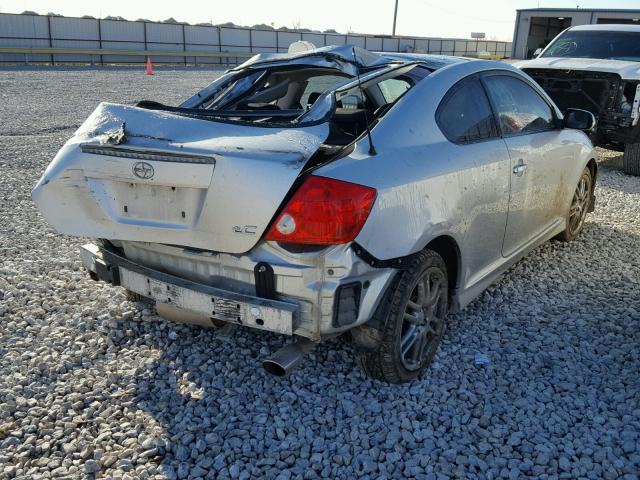 JTKDE177760108127 - 2006 TOYOTA SCION TC 银色 照片 4