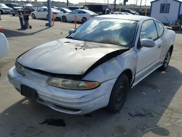 1G3NL12T7YC424229 - 2000 OLDSMOBILE ALERO GL SILVER photo 2